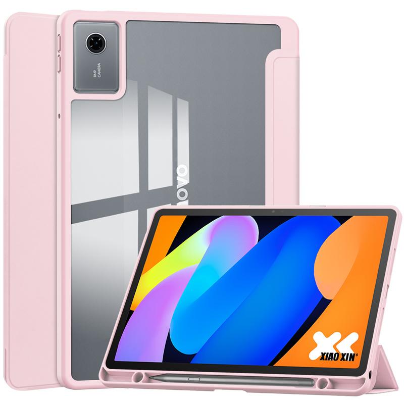 Чехол для Lenovo Idea Tab 11 с держателем для стилуса, прозрачный акриловый, умный магнитный чехол для Coque Lenovo Idea Tab 11 Tb336fu Tb336zu