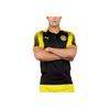 Puma Цветной блок Уличный Повседневный Спорт Круглый вырез Пуловер Короткий рукав Обычная футболка Унисекс Топы Черный 751763-01