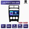 2 Din 9 Inch For LADA Priora I 2013-2018 Android Auto Radio WIFI GPS Navigation Multimedia Player Auto Stereo 1+16GB