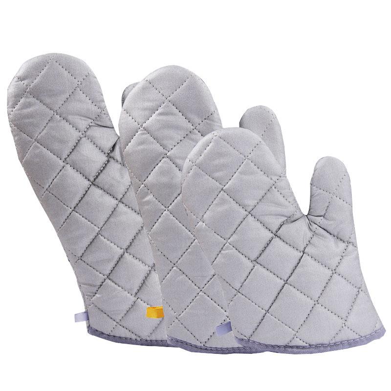 1 пара перчаток для выпечки в духовке, толстые термостойкие хлопковые перчатки для духовки, держатели для кастрюль, кухонные рукавицы, необходимые на кухне