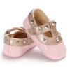 Детская обувь весна-лето и осень 0-1 лет Детская обувь принцессы Нескользящая обувь с мягкой подошвой для малышей