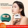 USB Electric Guasha Massager with Hot Stone Heating Vibration Facial Lifting Gua Sha Tool for Neck Back Face Skin Scraping Board