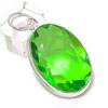 Peridot Handmade 925 Sterling Silver Jewelry Pendant 1.89" M0d77