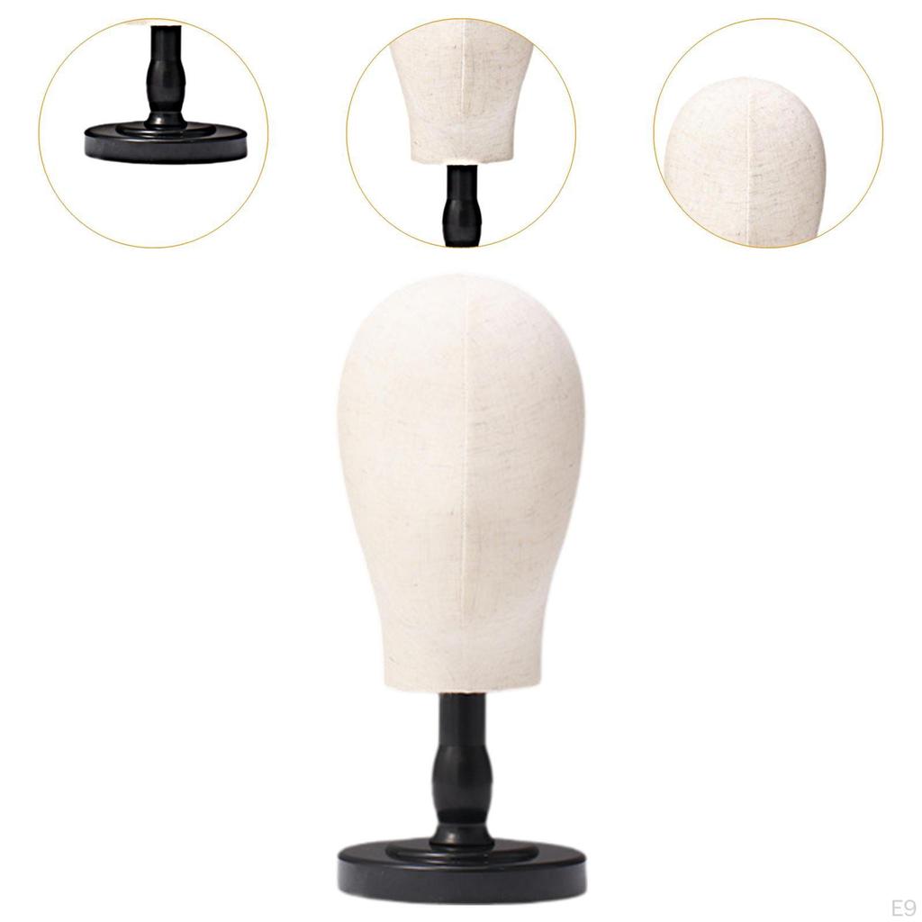 Манекен голова модель парик ткань многоцелевой с основанием держатель шляпа для повязки на голову