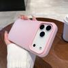 2 In 1 Frosted Phone Case with Plating Buttons Anti-Fingerprint Dual-Layer Shockproof Macaron Colors for iPhone 17 16 15 14 13 12 11 Protective Cover