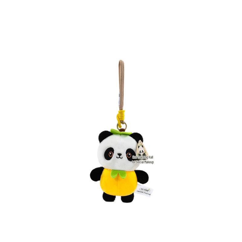 Плюшевая Панда Кукла Брелок для Рюкзака Брелок Подвеска