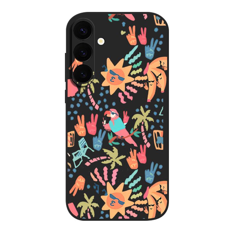 Красочный Мультяшный Чехол Для Samsung Galaxy S25 Ultra S24 S23 S22 Plus S21 S25 FE Магнитный Для Magsafe Мягкий Силиконовый Чехол
