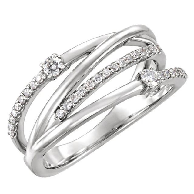 Новое Роскошное Ослепительное Крестообразное Микро-Каменное Нежное Женское Кольцо Свадебная Церемония Вечеринка Любовь Кольцо На Палец Модные Ювелирные Изделия