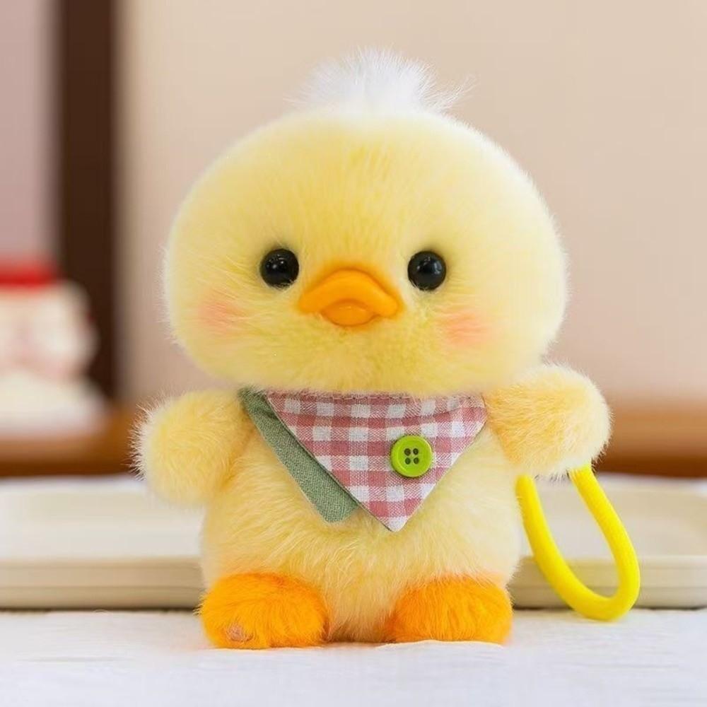Fluffy Cartoon Foodie Animal Plush Toys Soft Plush Hanging Doll Cartoon Stuffed Doll Bag Charm