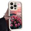 Чехол для iPhone 17 'Морская Роза' для Apple 16 Pro/14 Pro Max/13 - Модный Трансграничный Дизайн