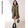 Time-Honored Women's Elegant Mid-Length Wool Blend Coat