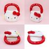 Милый плюшевый рюкзак Hello Kitty с мягким коротким ворсом для девочек и коллекционеров