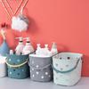Storage Basket with Handle Large Capacity Hollow Design Portable Shower Caddy Tote Organizer Basket Bin for Bathroom