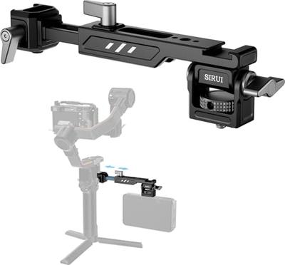 Крепление SIRUI для камеры и монитора DJI RS2, RS3, RS 3Pro, RS 3 Mini с QR-зажимом NATO, холодным башмаком, защитой от скручивания, AM-MTRS