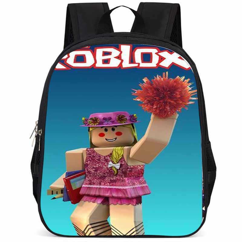 Школьный рюкзак Roblox большого объема, легкий, из Оксфордской ткани, для детей, мальчиков, девочек