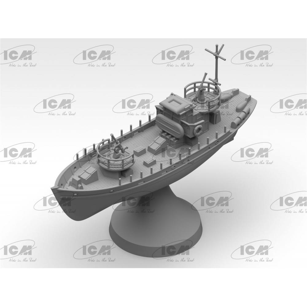 Icm Icm 1 350 Вторая мировая война Немецкий Военно-морской Флот Рыболовный Истребитель Пластиковая Модель S018