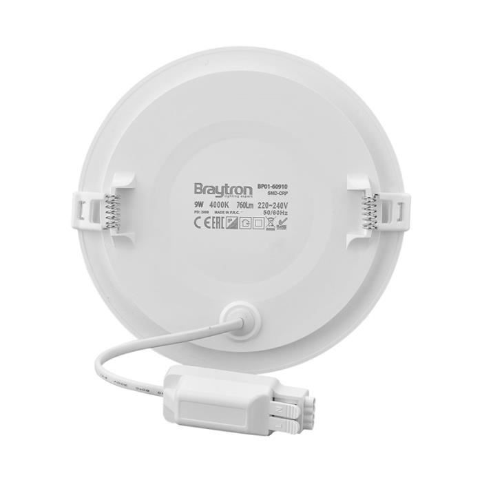 Dalle LED ronde extra plate 9W 6500K Ø146mm IP40