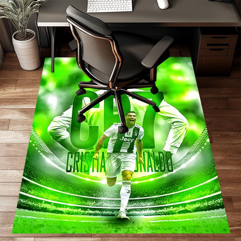 1pc Number 7 Soccer Design Printed Area Rug Carpet for Bedroom Living Room Home Decor Rugs Mat Non Slip Mat Rug for Bedside