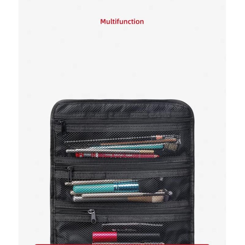 Большая вместительная многослойная профессиональная косметичка, переносная сумка для инструментов для нейл-арта, тату, макияжа, сумка для хранения косметики