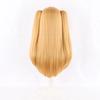 Парик для косплея Amano Ririsa 2.5 Dimensional Seduction 65 см Blonde Clip Ponytails Термостойкие синтетические волосы Аниме-парики + шапочка для парика