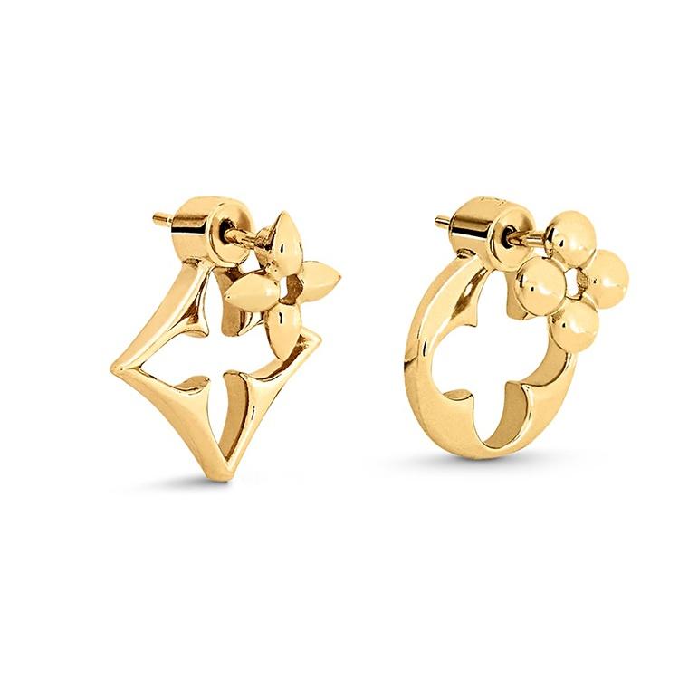 LOUIS VUITTON Lv Flowergram Earrings Women's M00770