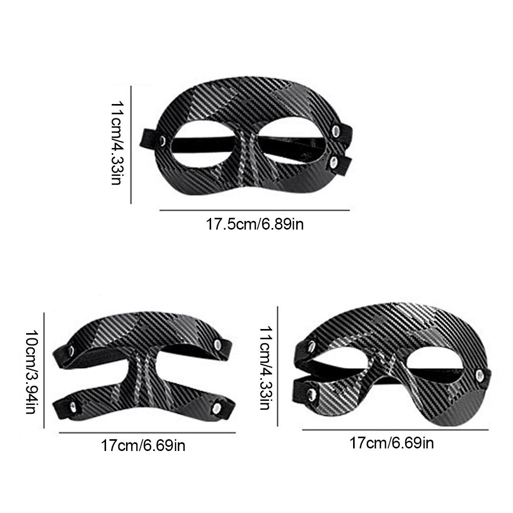 Football PVC Anti-collision Mask Sports Protective Gear #468759