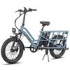 Vélo cargo électrique - FAFREES - FF20 CUV - 250 W - 48 V - 24 Ah - Bleu