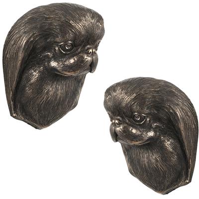 Японский хин, японский спаниель - Статуэтка собаки, подвесной бюст, уникальное украшение для любителя собак от бренда