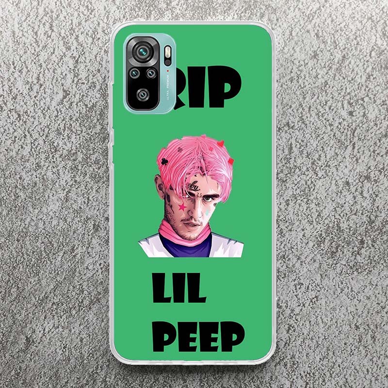 Lil Peep Singer Phone Case For Xiaomi Redmi Note 14 13 12S 12 10 10S 11 11S 11E Pro Plus 11T 14Pro Soft Silicone Shell Note 13 1