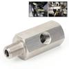 Универсальный Тройник-Адаптер для Датчика Давления Масла, 1/8"NPT на M10/M12/M14, Универсальный Разъем для Манометра и Линии Питания Датчика