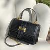 Stylish 2022 Women's Casual Shoulder Bags Chic Small Square Handheld Purses In White Khaki And Black