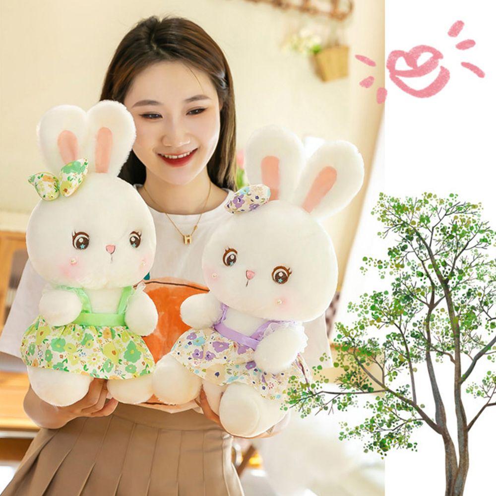 Toy Doll Long Ear Stuffed Animal Toys Skirt Rabbit Doll Rabbit Plush Toys Bunny Stuffed Doll