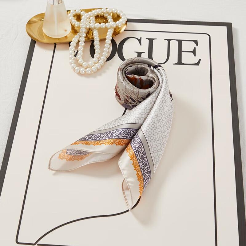 Hengyuanxiang Children's New Chinese Style Silk Scarf