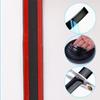 10MM Universal Car Self Adhesive Side Door Chrome Strip Styling Moulding Decoration Bumper Protector Trim Tape DIY Car