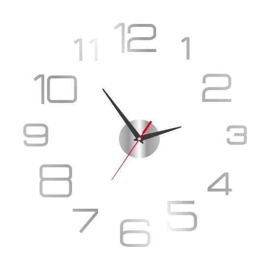 Luminous Wall Clock Silent Movement Easy-to-read Simple Installation Decorative DIY Wall Clock for Living Room Bedroom