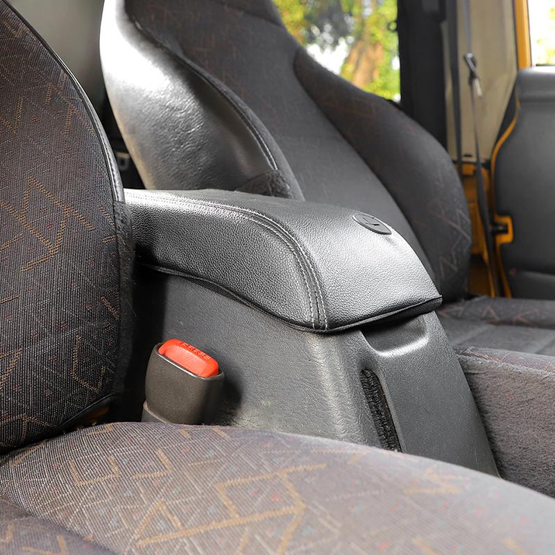 Защитный кожаный чехол на подлокотник с защитой от царапин для Jeep Wrangler TJ 1997-2006 Аксессуары для салона автомобиля