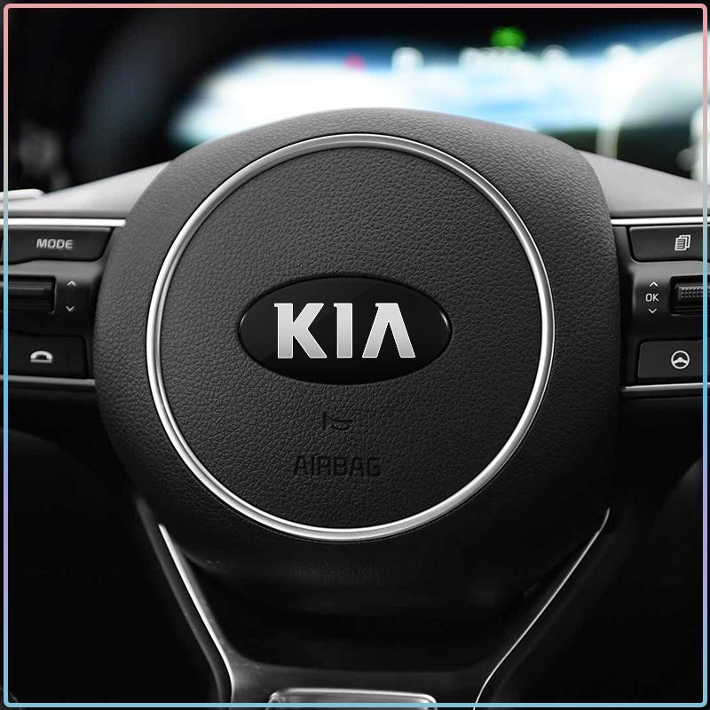 Автомобильная наклейка на руль 1 шт. Подходит для KIA Sportage Ceed Rio 3 4 K2 K3 K4 K5 K6 K7 K8 Picanto Sorento Optima Cerato Soul Декор салона автомобиля