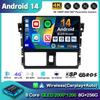 Android 14 Carplay Auto Car Radio For Toyota Vios Yaris 2013 2014 2015 2016 Multimedia Video Player GPS Navigation 2din Stereo