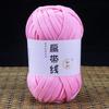 DIY Flat Thread T-Shirt Yarn 40M Crochet Carpets Yarn Craft Supplies Knitting Yarn  Scarves Hats