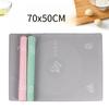 Silicone Baking 70x50CM Mat Kneading Dough Mat Pizza Cake Sheet Liner Kitchen Cooking Grill Gadgets Bakeware Table Mats Pad Pastry Tools
