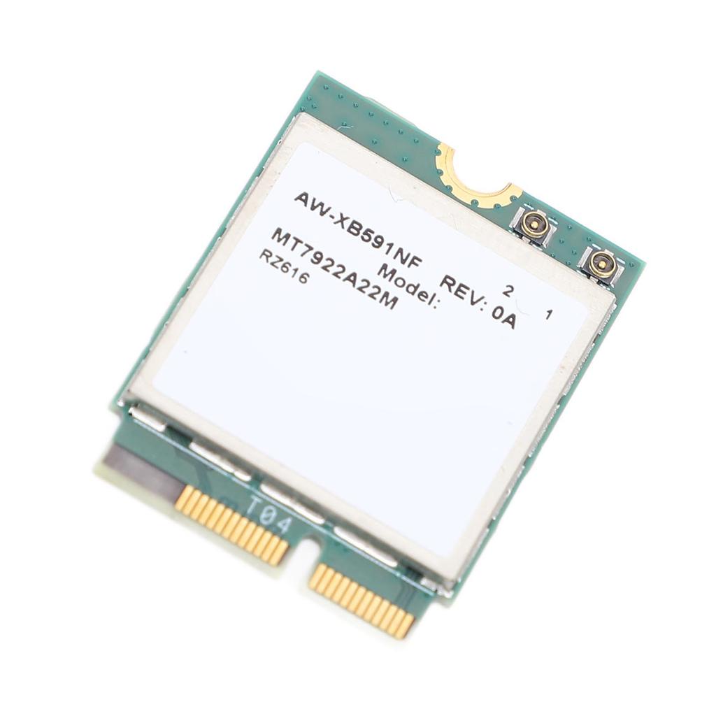 AW XB591NF RZ616 MT7922A22M Wireless Card M.2 WiFi 6E Bluetooth 5.2 Tri Band Wireless Module for Laptop 5374Mbps for 4