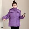 Cotton Clothing Women's Short 2025 New Plus Size Korean Fashion Hooded Internet Red Padded Jacket Versatile and Loose