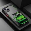 Мягкий чехол для iPhone 7 8 XS Max 15 16 17 14Plus 12 13 11 Pro Max 13 Mini Японский дрифт-кар