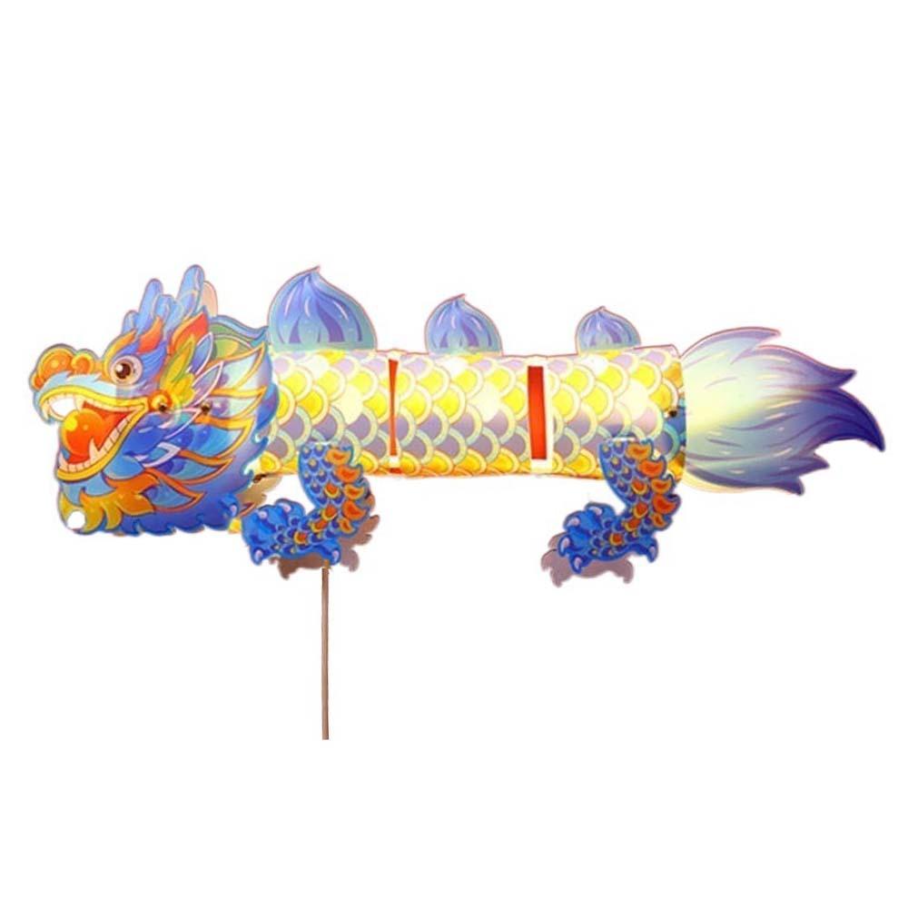 Ручной детский фонарь Лун из ПВХ, ручной работы, фонарь-дракон, аксессуары для ханьфу