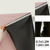 Solid Color Blackout Curtains Self-adhesive Insulation Curtains Window Drapes  for Bedroom Bathroom