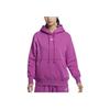 Nike Флисовая спортивная теплая толстовка с капюшоном Женские топы Фиолетовый DQ5861518