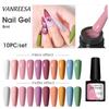VANREESA 61 цвет, набор гель-лаков для ногтей, набор чистых гель-лаков для ногтей, УФ-светодиодная лампа, набор гель-лаков для ногтей, блестящий лак телесного цвета, стартовый маникюрный салон, подарки для женщин своими руками