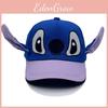 Cartoon Baseball Kids Cap With 3d Ears Sun Protection For Casual Wear