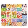 10pcs New Three-dimensional 3D Paper Puzzle   Puzzle Model Cartoon Animal DIY Educational Toy Children's