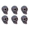 1-10PCS Halloween Skulls Fire Pit Realistic Shape & Fireproof Horrific Atmosphere & Versatile for Bonfire Campfire Fireplaces